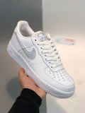 Nike White Iridescent AF1