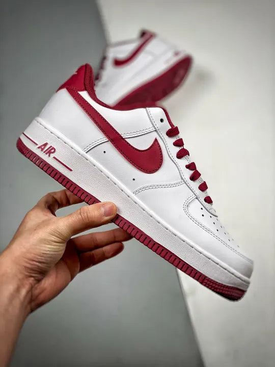 Nike Air Force White Red - Hình 2