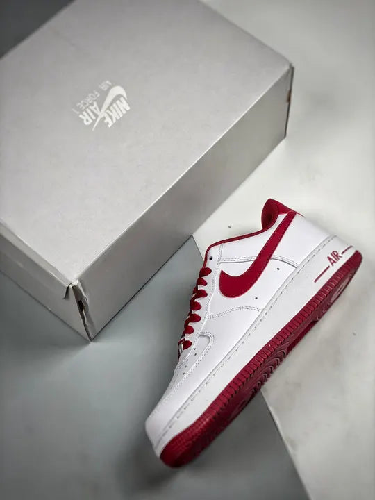 Nike Air Force White Red - Hình 3
