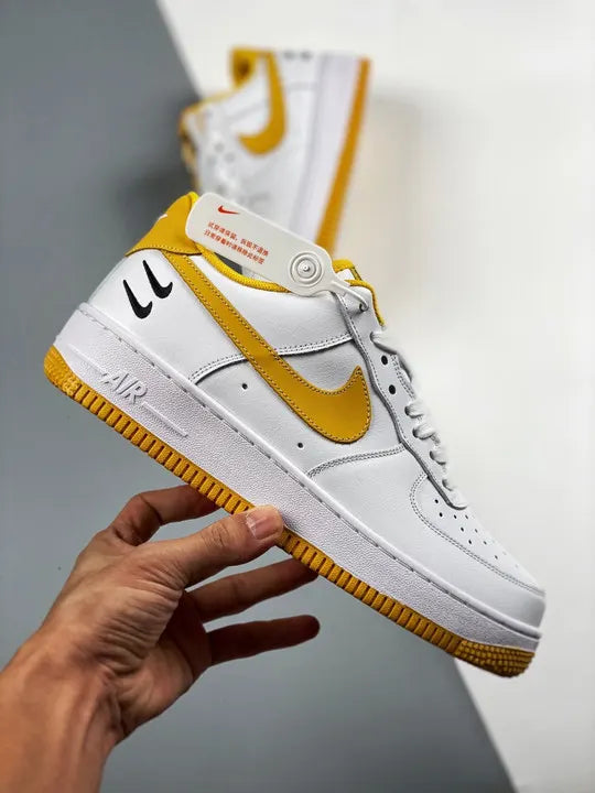 Nike White Yellow Sneaker - Hình 3