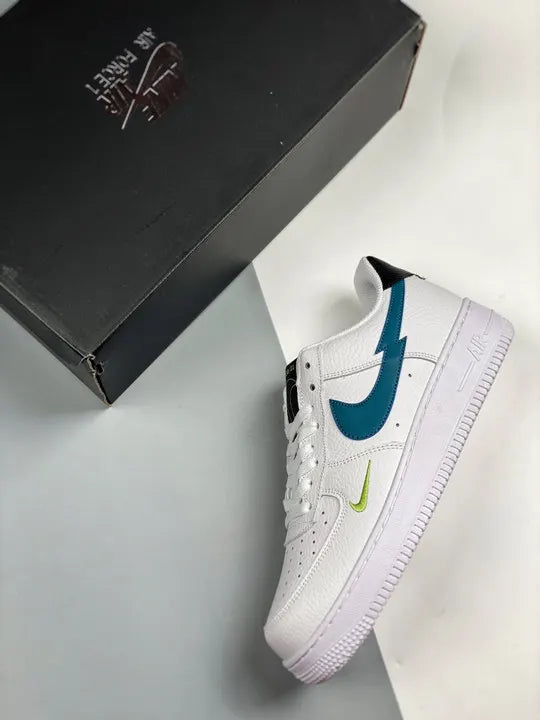 Nike AF1 White Teal Volt - Hình 2