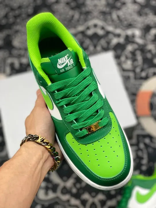 low Nike Air Force 1 Green - Hình 6