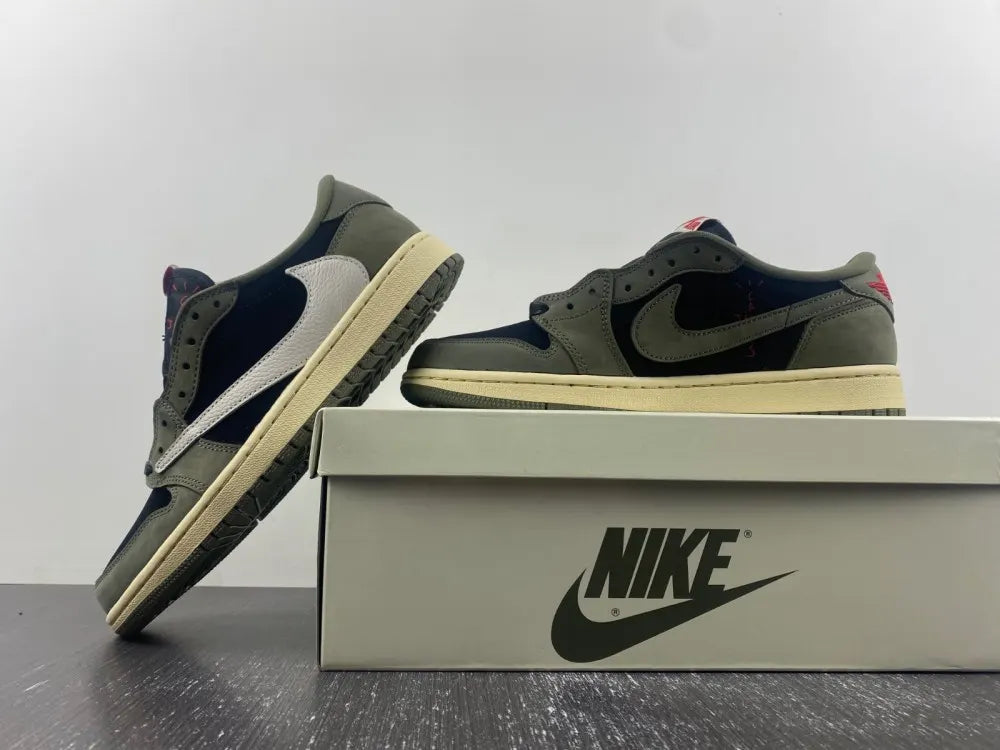 Travis Scott AJ1 Low Olive - Hình 3