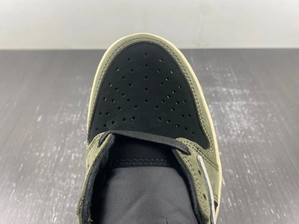 Travis Scott AJ1 Low Olive - Hình 9
