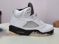 premium Air Jordan 5 Retro White Black