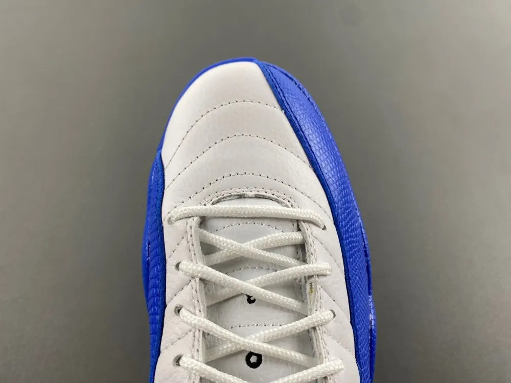 Air Jordan 12 White/Royal - Hình 9