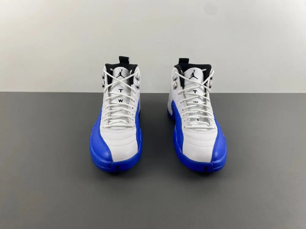 Air Jordan 12 White/Royal - Hình 14