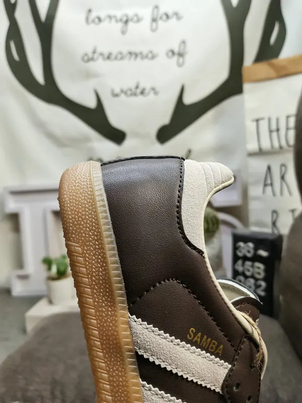 suede Adidas Samba Dark Brown - Hình 8