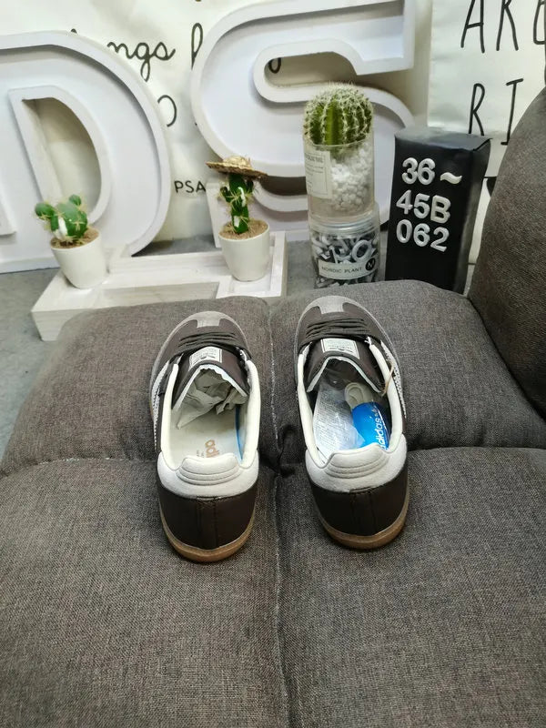 suede Adidas Samba Dark Brown - Hình 4