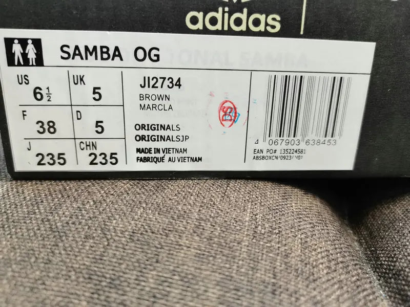 red Adidas Samba Leopard Print - Hình 10