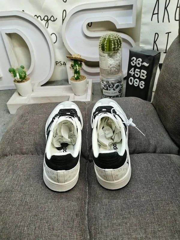 LV x Adidas Samba White - Hình 4