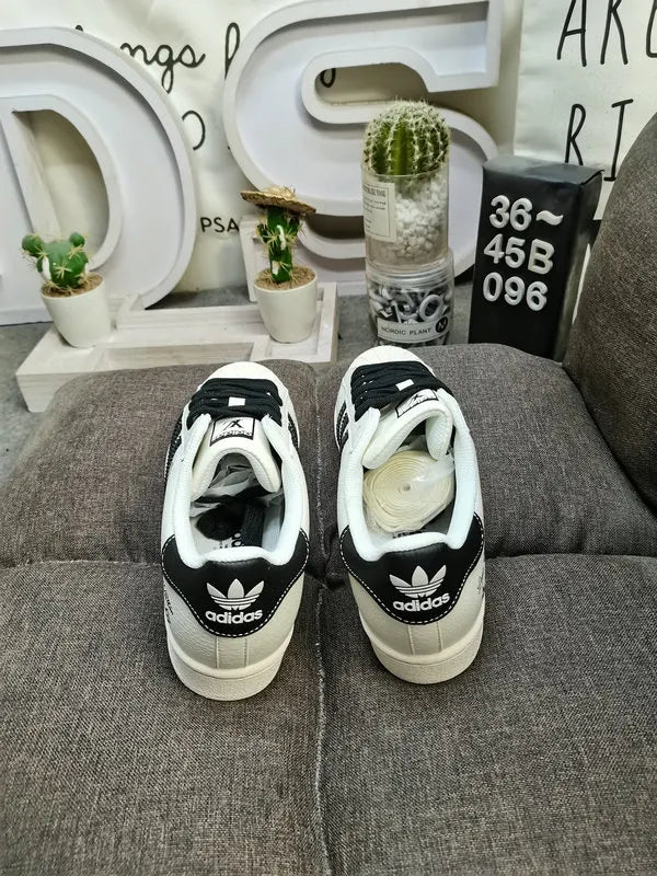 Adidas Superstar LV White Black - Hình 2