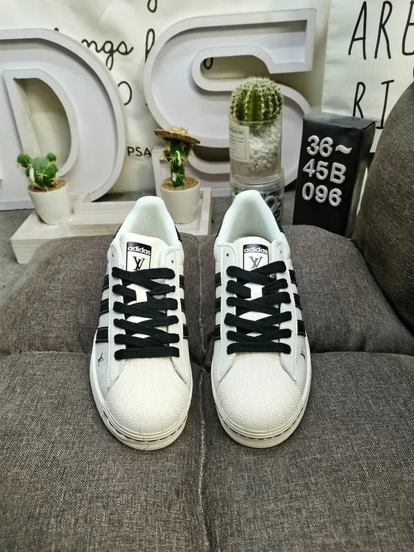 Adidas Superstar LV White Black