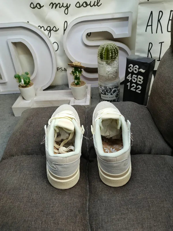 Adidas Forum 84 Low Beige Suede - Hình 4
