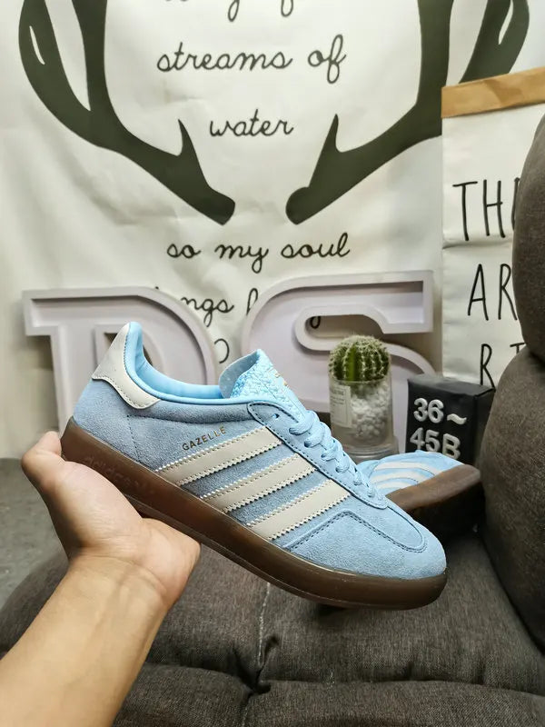 Adidas Gazelle Sky Blue classic - Hình 7