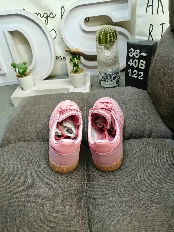 Adidas Stan Smith Pink Suede - Hình 4