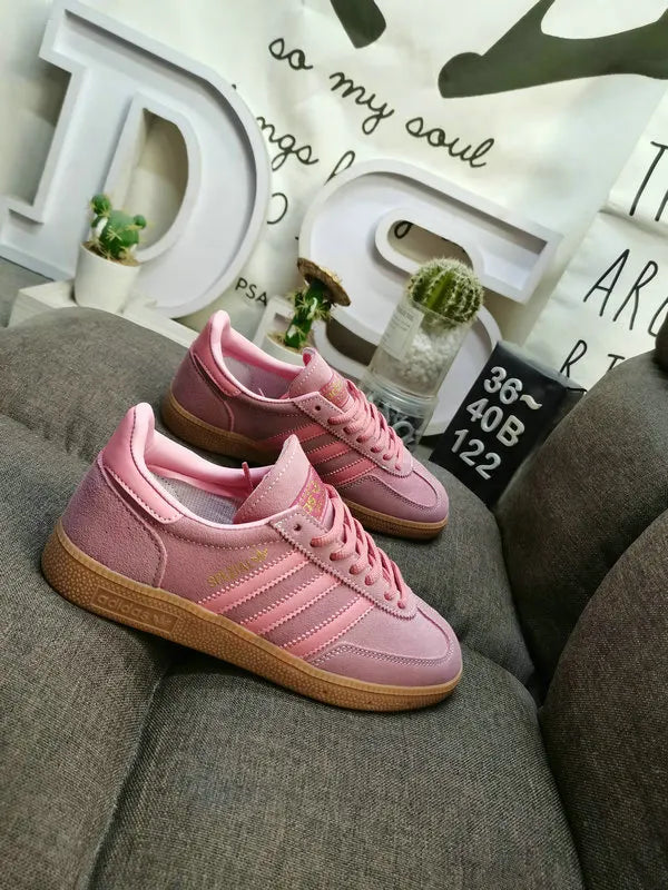 Adidas Stan Smith Pink Suede - Hình 3