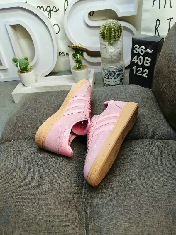 Adidas Stan Smith Pink Suede - Hình 5