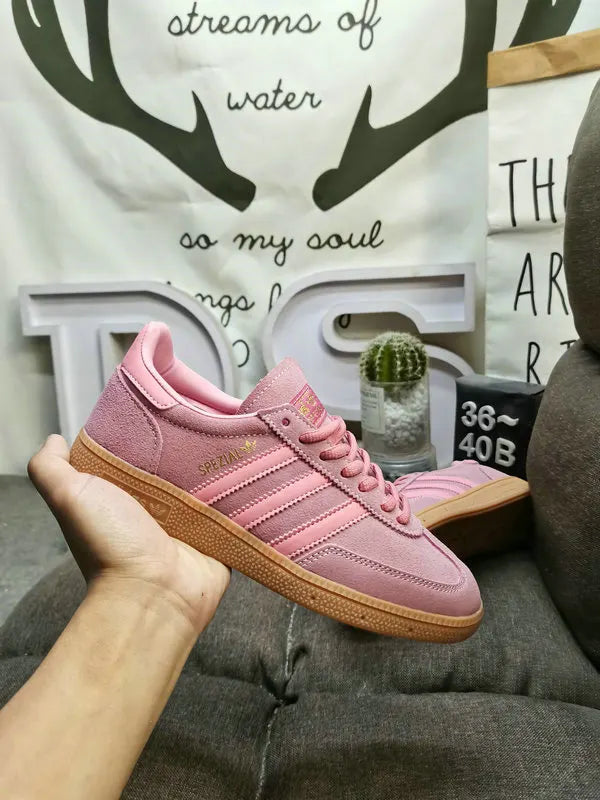 Adidas Stan Smith Pink Suede - Hình 6