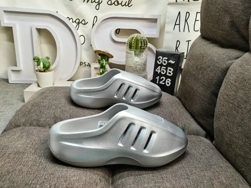 futuristic Adidas Adifom Q Silver