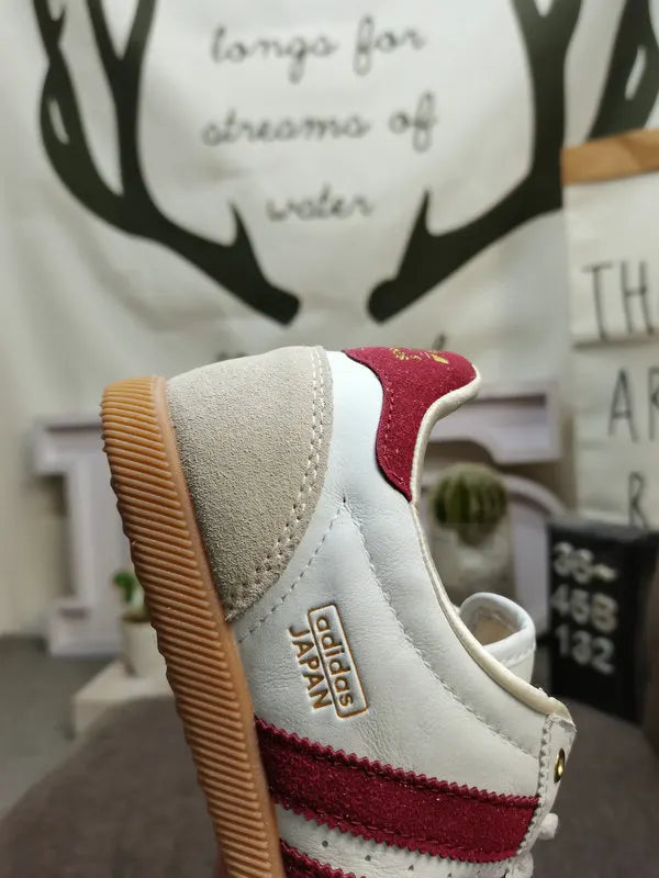 Adidas Japan White Burgundy - Hình 7