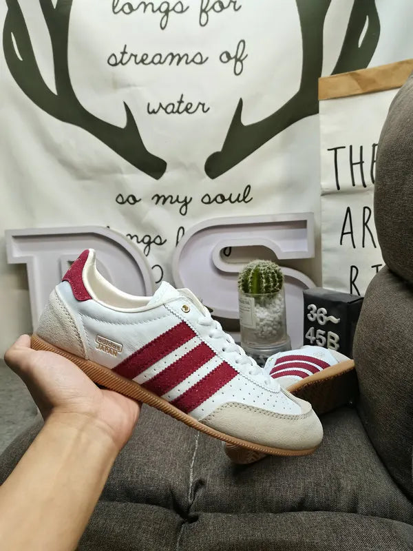 Adidas Japan White Burgundy - Hình 5
