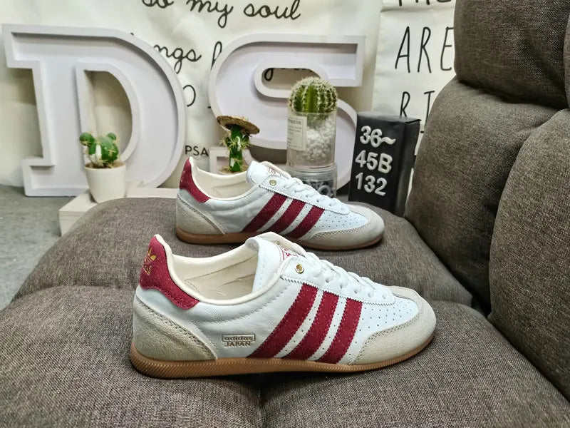 Adidas Japan White Burgundy