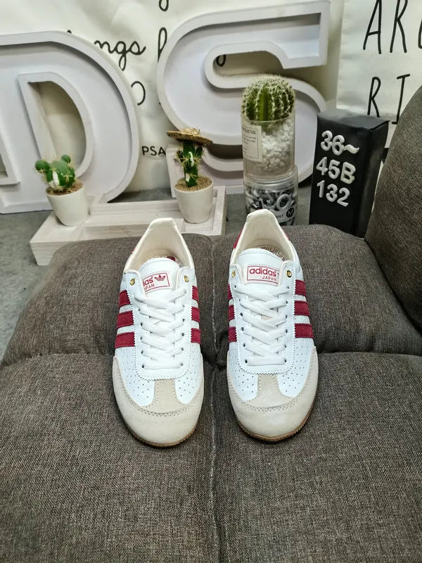 Adidas Japan White Burgundy - Hình 2