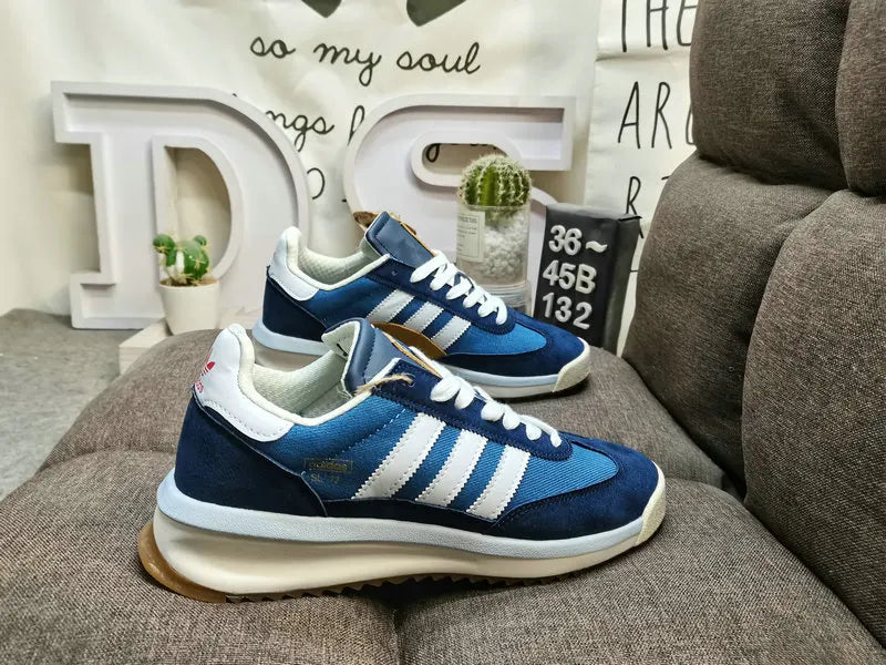 Adidas SL 72 Platform Grey Suede - Hình 10