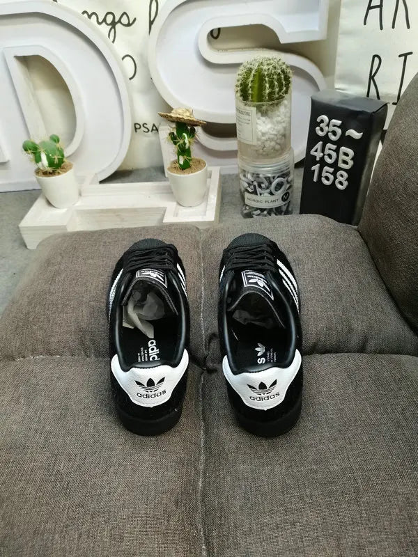 Adidas Superstar Black Fur - Hình 4