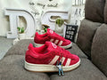 pink Adidas Campus Red Suede