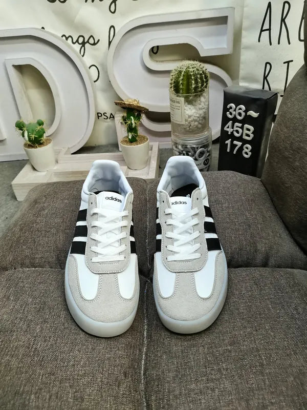 women Adidas Court Platform White Black - Hình 2