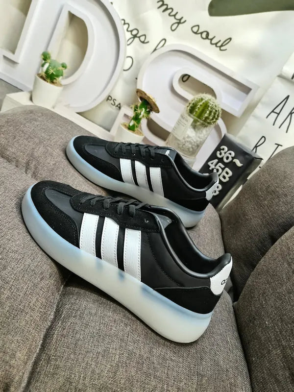 enhanced Adidas Court Team Bounce Black - Hình 5