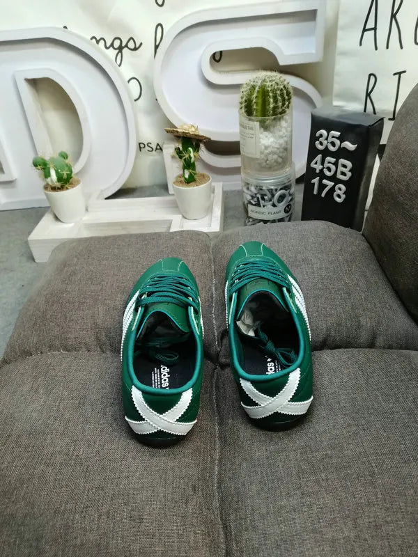 Adidas Jamaica Green Leather - Hình 4