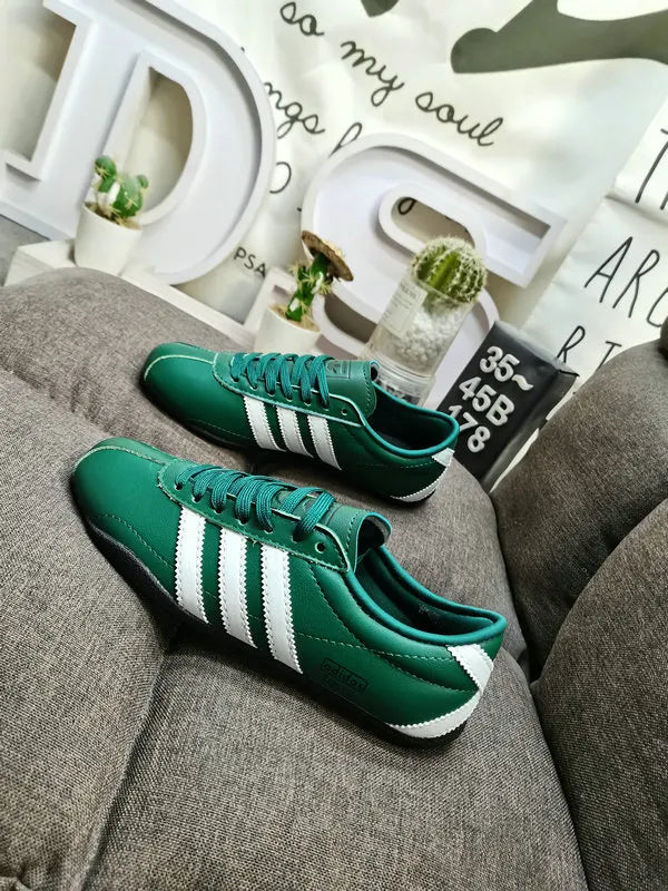 Adidas Jamaica Green Leather - Hình 5