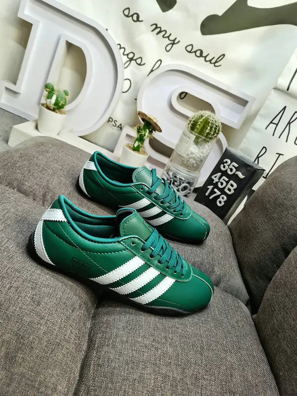 Adidas Jamaica Green Leather - Hình 3