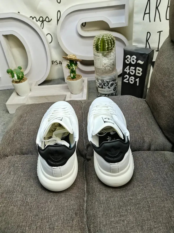 white leather Adidas Stan Smith Lux - Hình 4