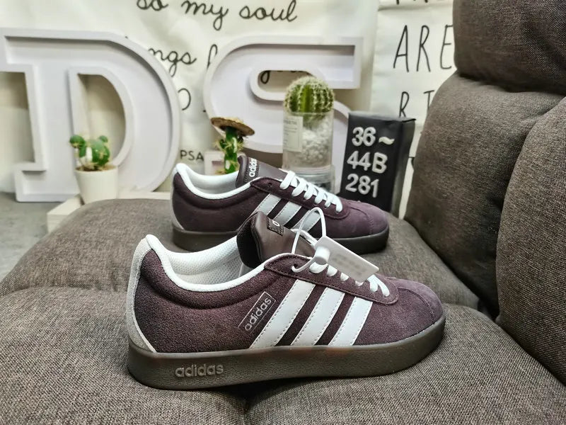 Adidas Club Maroon Suede