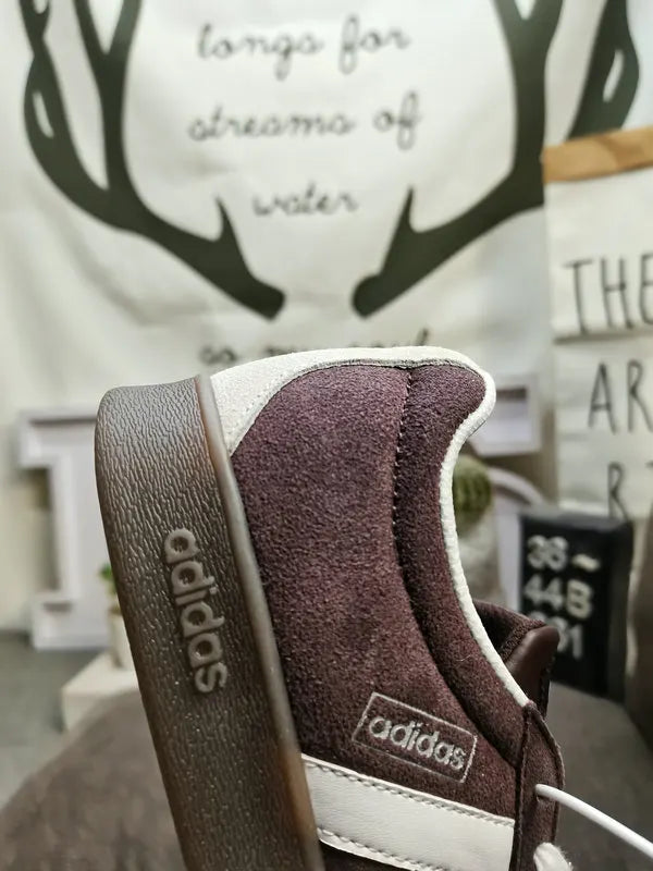 Adidas Club Maroon Suede - Hình 9