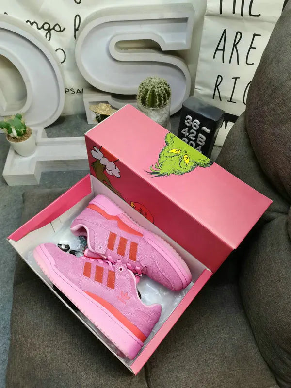 Adidas Forum Low Pink Red - Hình 8