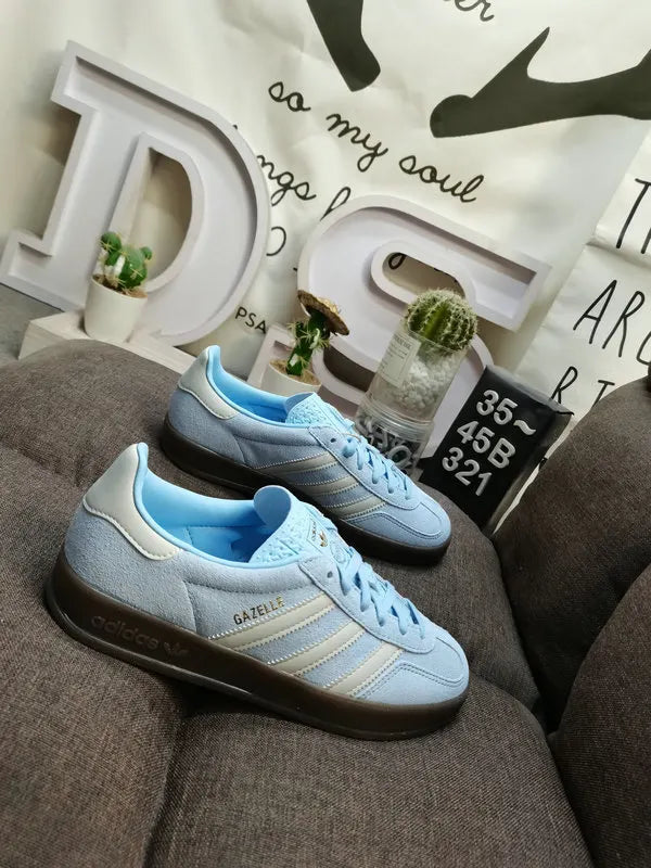 platform Adidas Gazelle Bold Sky Blue - Hình 3