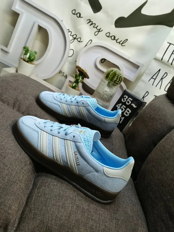 platform Adidas Gazelle Bold Sky Blue - Hình 5