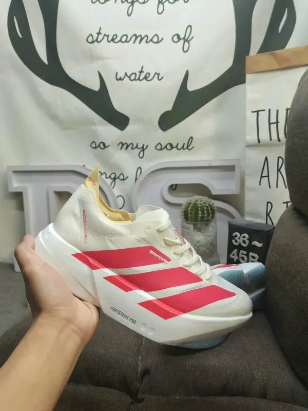 Adidas Cream Red Racing Shoes - Hình 7