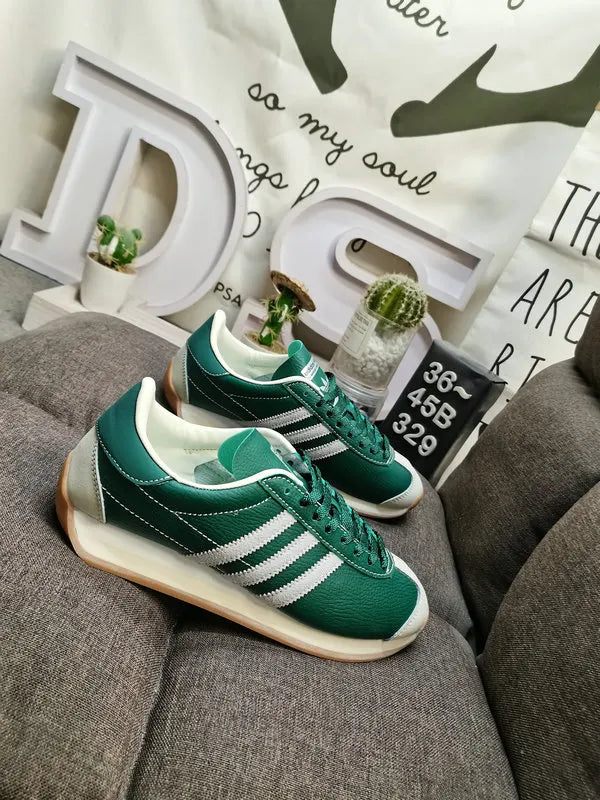 retro Adidas Country OG Green - Hình 3