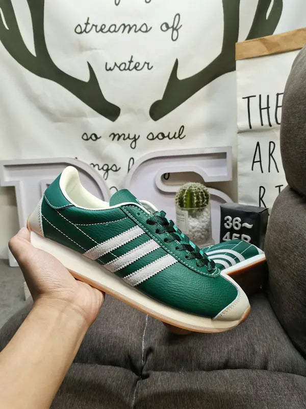 retro Adidas Country OG Green - Hình 7