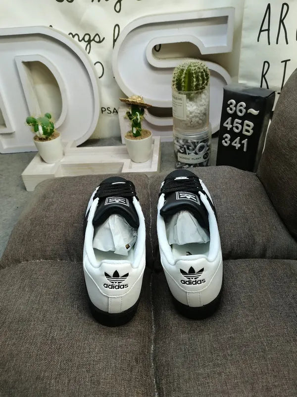 Adidas Superstar Grey Black iconic - Hình 4