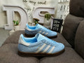 retro comfort Adidas Gazelle Sky Blue Suede