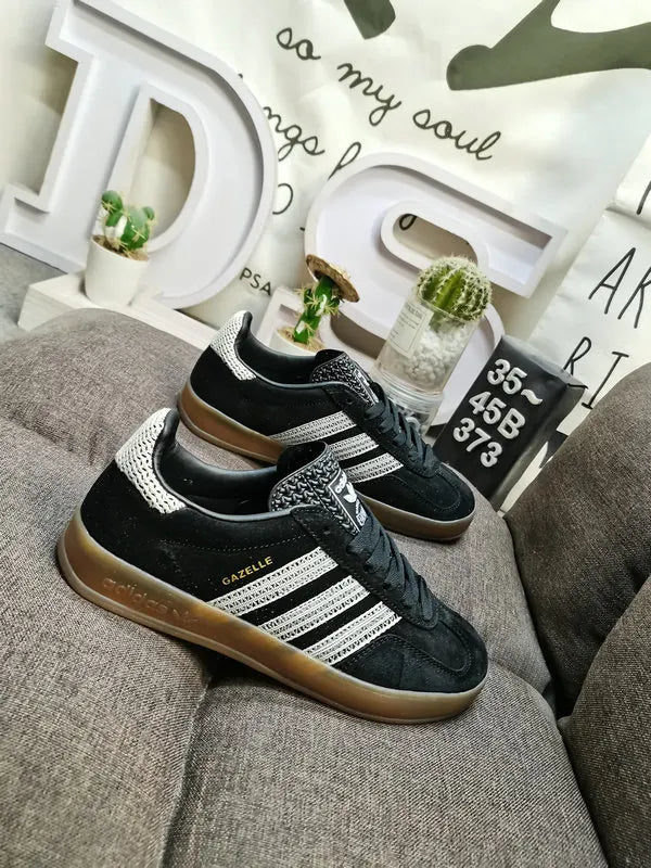 Adidas Gazelle Black Knit - Hình 3