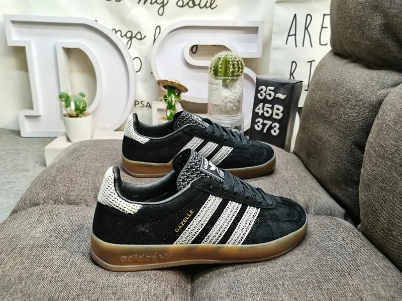 Adidas Gazelle Black Knit
