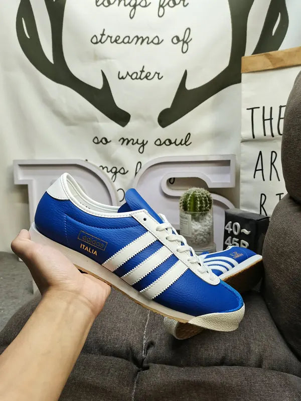 Adidas Italia Blue White - Hình 5